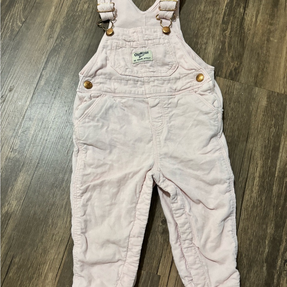 OshKosh B'gosh Light Pink Kids Overalls